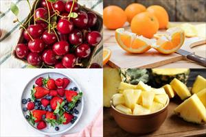 Bảy loại trái cây giúp chống viêm và ngăn ngừa bệnh mạn tính