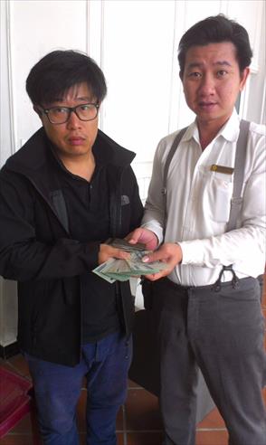 Nhân viên cáp treo Bà Nà Hills trả lại hàng chục triệu đồng cho du khách Hàn Quốc