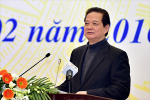 Thủ tướng Nguyễn Tấn Dũng dự và chỉ đạo Hội nghị Tham tán Thương mại