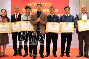 Hội Làm vườn tỉnh Thái Bình khen thưởng 16 tập thể, cá nhân có thành tích tiêu biểu