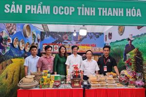 Thanh Hóa trưng bày 50 sản phẩm OCOP tại Hội báo toàn quốc