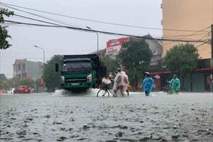 Cảnh báo mưa lớn gây lũ dâng tại Hà Tĩnh