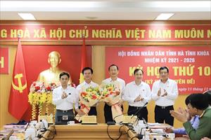 Bầu ông Trần Báu Hà giữ chức Phó chủ tịch UBND tỉnh Hà Tĩnh