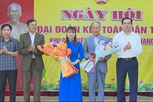 Chủ tịch UBND tỉnh Hà Tĩnh chung vui ngày đại đoàn kết với nhân dân huyện Kỳ Anh