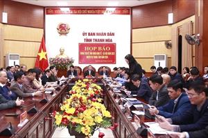 Nhiều vấn đề ‘nóng’ tại Thanh Hóa được báo chí quan tâm trong họp báo cuối năm 2023