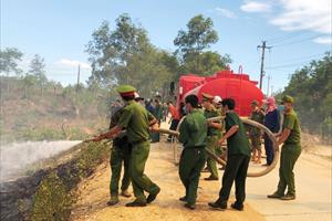 Chủ động phương án phòng cháy, chữa cháy rừng trước hiện tượng El Nino kéo dài