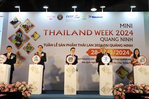 Khai mạc Tuần lễ sản phẩm Thái Lan 2024 tại Quảng Ninh