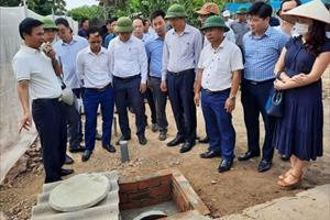 Giải pháp nhân rộng xử lý nước thải sinh hoạt nông thôn từ cách làm ở Hà Tĩnh