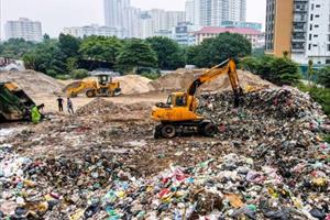 Nhiều bãi rác lớn tại Hà Nội quá tải, nguy cơ tràn chất thải ra môi trường