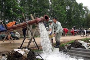 Phòng, chống hạn hán, bảo đảm nguồn nước sản xuất vụ Đông Xuân