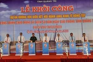 Quảng Trị khởi công đường ven biển hơn 2.000 tỉ đồng