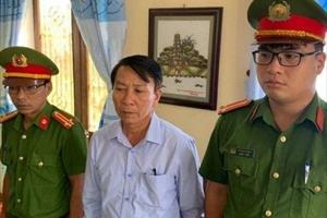 TT-Huế: Tham ô tài sản, nguyên Chủ tịch UBND xã Quảng Vinh bị bắt