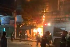 Thái Bình: Cháy cửa hàng tạp hóa, nữ sinh lớp 9 tử vong