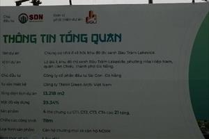 Cận cảnh dự án rao bán bị cảnh báo ở Đà Nẵng