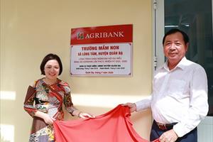 Khánh thành các công trình chào mừng Đại hội Đảng bộ Agribank lần thứ X