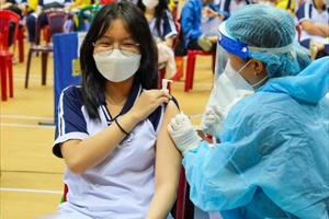 TP. Đà Nẵng tiêm vaccine mũi đầu tiên cho trẻ từ 13-15 tuổi