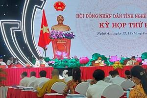 Khai mạc Kỳ họp thứ hai, HĐND tỉnh Nghệ An khóa XVIII