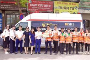 T&T Group và SHB tặng xe cứu thương cho FAS Angel Hà Nội
