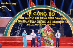  Bắc Giang: Bảy kết quả nổi bật trong xây dựng NTM năm 2020