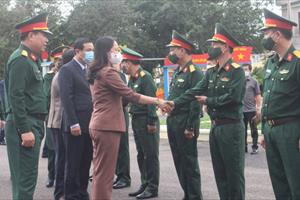 Phó Chủ tịch nước Võ Thị Ánh Xuân thăm và làm việc với Lữ đoàn 270