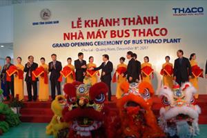 Trường Hải khánh thành nhà máy Bus Thaco
