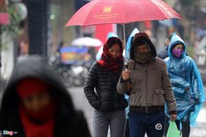 Không khí lạnh tăng cường, Hà Nội chuyển mưa rét từ ngày mai