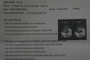Cháu bé 7 tháng tuổi tử vong tại Bệnh viện đa khoa  Khu vực Tây Bắc - Nghệ An: Nhiều uẩn khúc cần được làm rõ