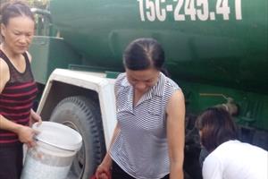 Hải Phòng: Hàng trăm hộ dân bị thiếu nước sinh hoạt