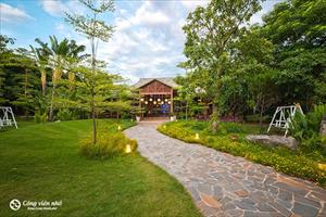 Hà Nội: Đất thuê trồng cây cảnh, sân chơi tạm thời “mọc” lên nhà hàng