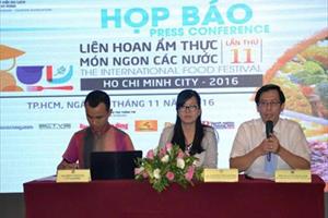 TP. Hồ Chí Minh tổ chức Liên hoan Ẩm thực món ngon các nước 2016