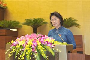 Bà Nguyễn Thị Kim Ngân được giới thiệu tiếp tục giữ chức Chủ tịch Quốc hội khóa XIV