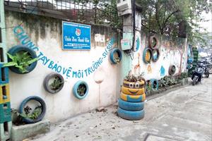 Hà Nội: Biến bãi rác thành những vườn hoa xanh mướt