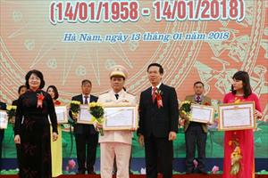 Hà Nam long trọng tổ chức Lễ kỷ niệm 60 năm Ngày Bác Hồ về thăm