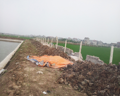 Hưng Yên: Dân xây nhà trái phép, xã “ngại” không xử lý