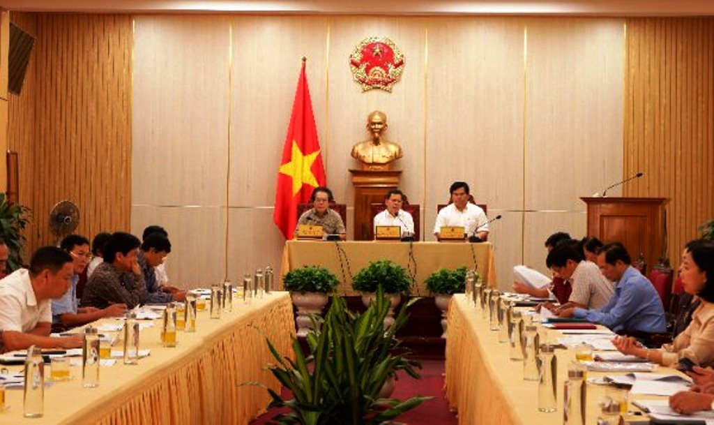 Quang cảnh cuộc họp Ban Chỉ đạo các Chương trình MTQG tỉnh Quảng Ngãi