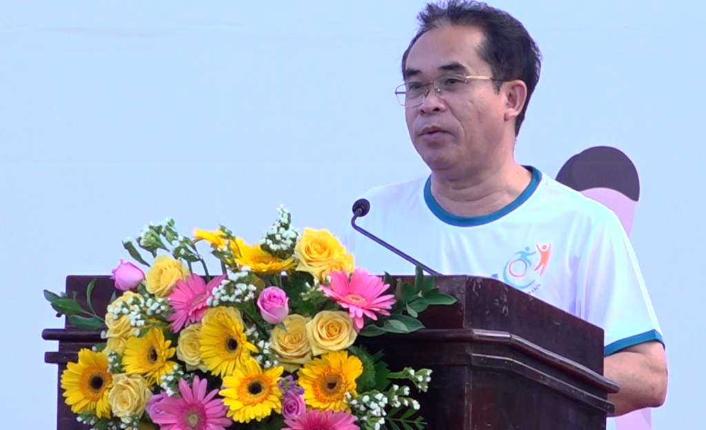 Ông Trần Anh Tuấn, Phó Chủ tịch UBND tỉnh Quảng Nam phát biểu khai mạc