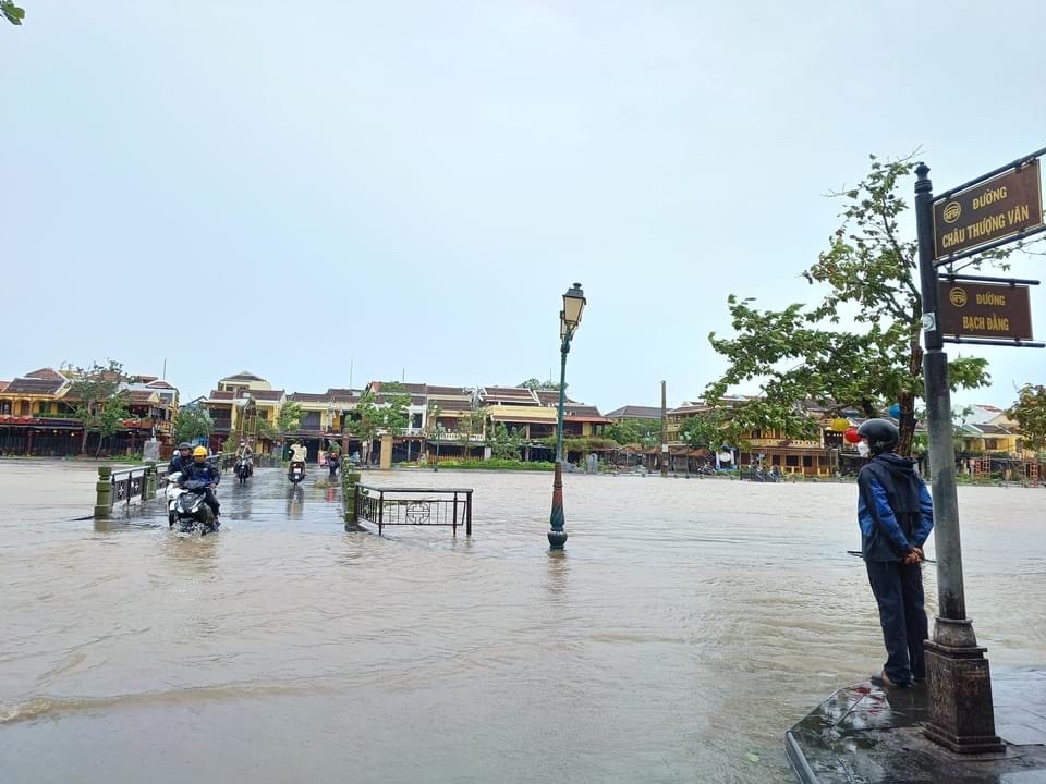 Thành phố Hội An, tỉnh Quảng Nam là một trong những địa phương chịu thiệt hại nặng nề nhất.