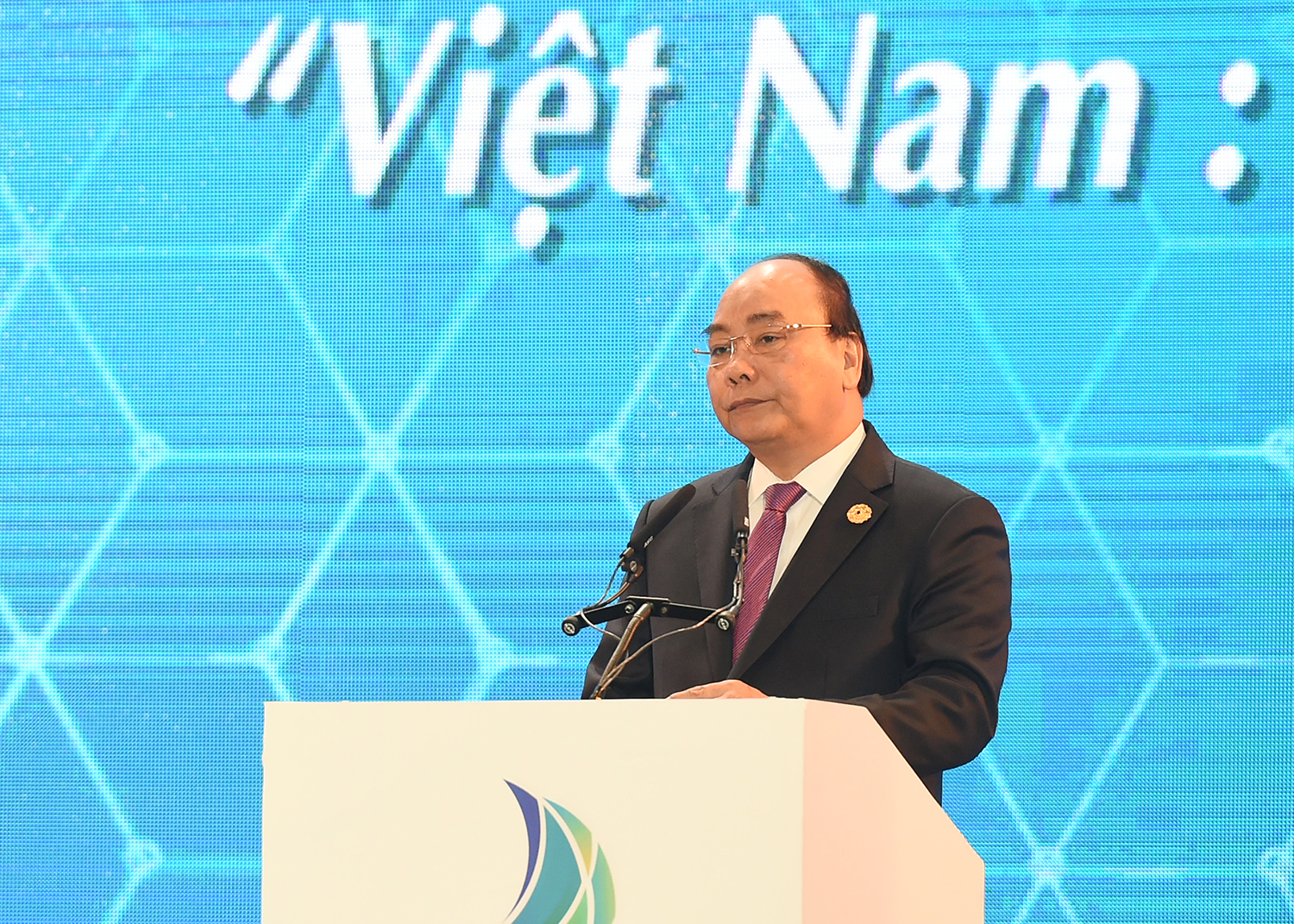 Thủ tướng phát biểu khai mạc Hội nghị Thượng đỉnh Kinh doanh VBS