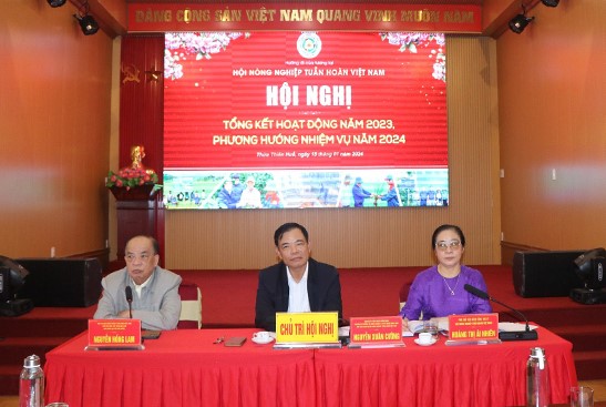 Hội Nông nghiệp tuần hoàn Việt Nam đã tổ chức hội nghị tổng kết hoạt động năm 2023, triển khai phương hướng, nhiệm vụ năm 2024.
