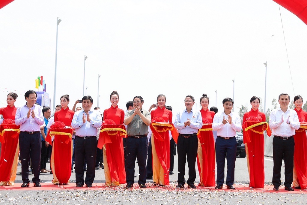 Lễ khánh thành cao tốc Dầu Giây - Phan Thiết tại Bình Thuận sáng ngày 29/4