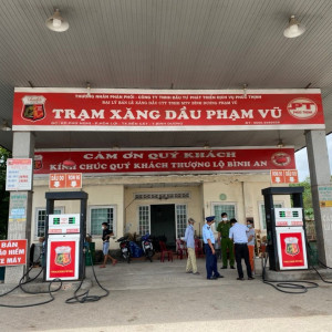 Bán xăng dầu không hợp quy chuẩn, Công ty TNHH MTV Bình Dương Phạm Vũ bị xử phạt 