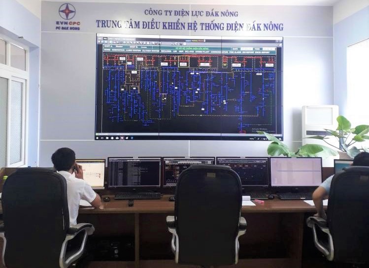 PC Đắk Nông chủ động áp dụng khoa học kỹ thuật và công nghệ thông tin vào quản lý điều hành hệ thống điện.