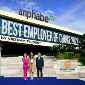 Hai năm liên tiếp, Tập đoàn Hưng Thịnh vào “Top 50 Thương hiệu nhà tuyển dụng hấp dẫn với sinh viên Việt Nam 2022”