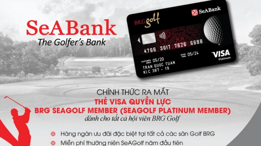 SeABank và BRG ra mắt thẻ cao cấp dành riêng cho hội viên BRG Golf