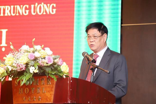 Ông Huỳnh Tấn Việt - Bí thư Đảng ủy Khối các cơ quan Trung ương phát biểu tại Hội nghị.