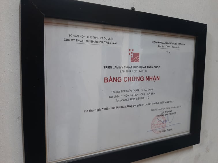 Nguyễn Thanh Thảo tham gia nhiều hoạt động triễn lãm nghệ thuật.