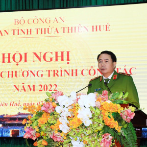 Khẩu hiệu hành động của Công an tỉnh Thừa Thiên - Huế trong năm 2022