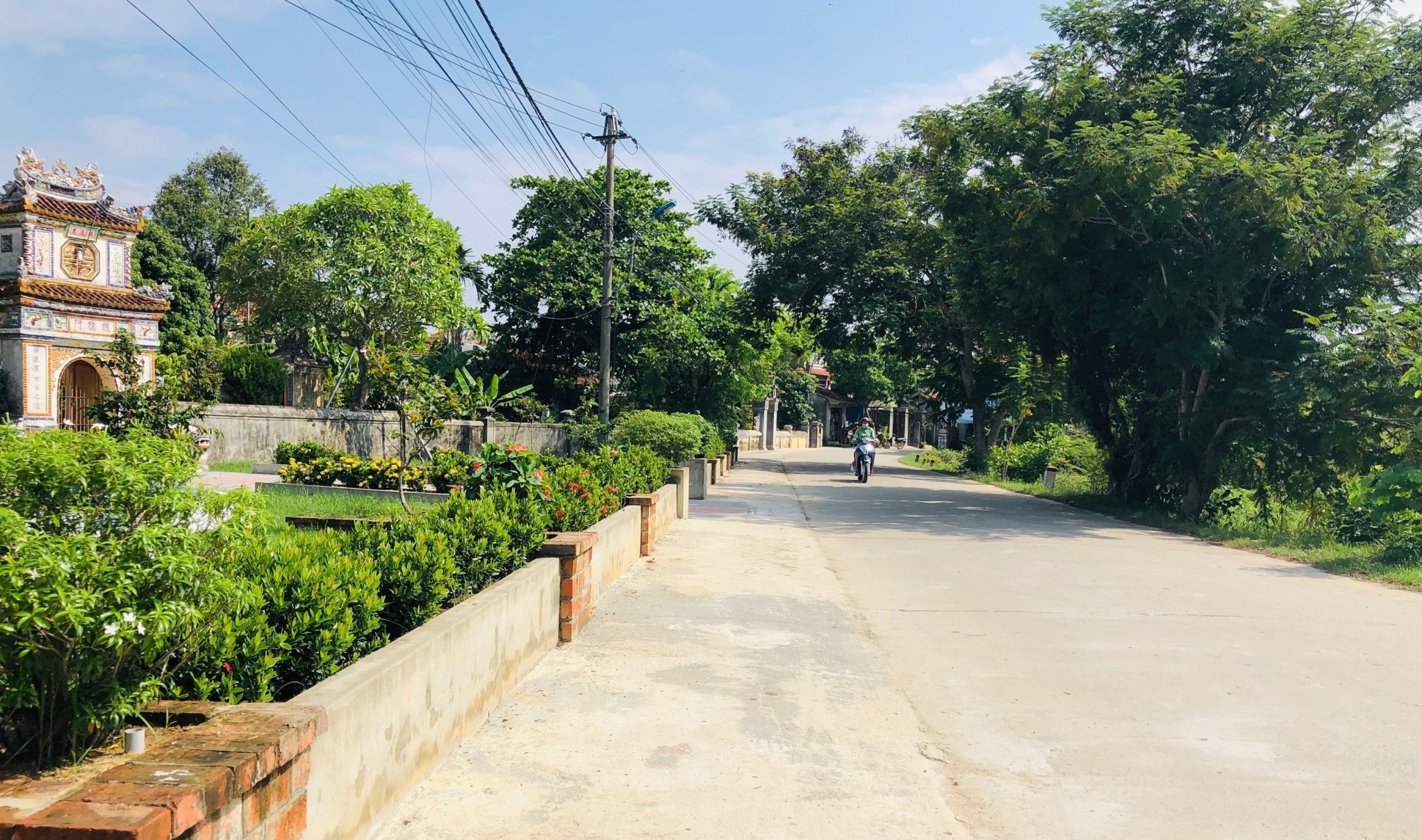 Bộ mặt nông thôn tại thị xã Hương Thủy được thay đổi tích cực.