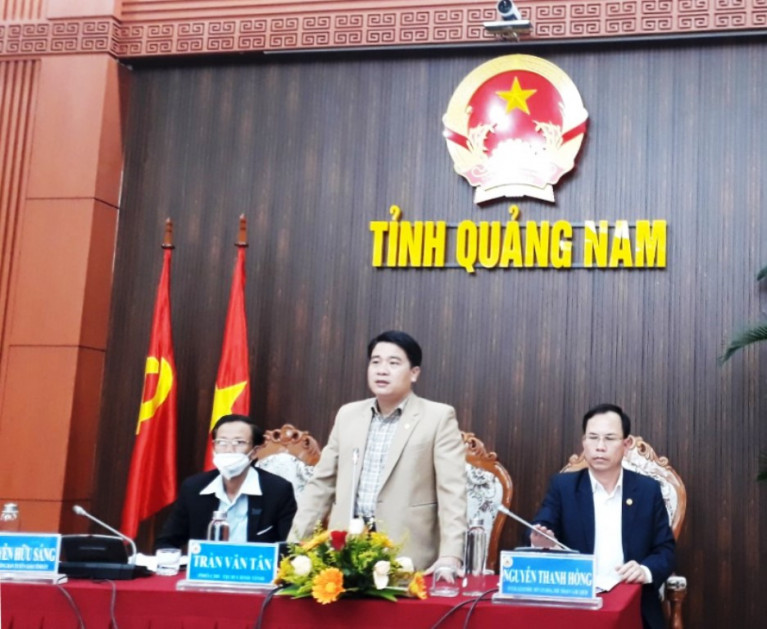 Ban tổ chức các ngày lễ lớn tỉnh Quảng Nam thông tin sự kiện tại buổi họp báo