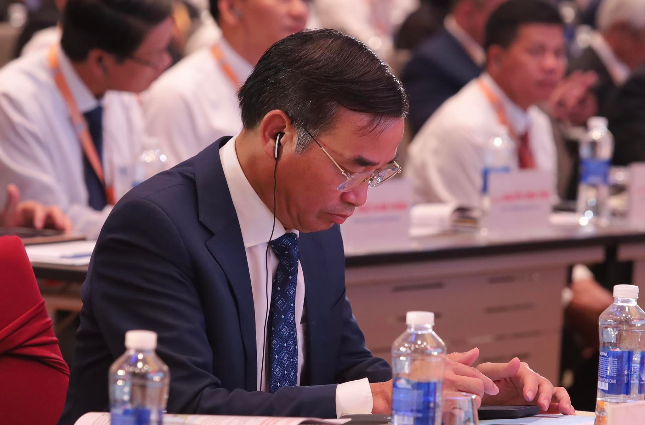 Ông Lê Trung Chinh - Chủ tịch UBND thành phố Đà Nẵng trong Diễn đàn đầu tư Đà Nẵng 2022